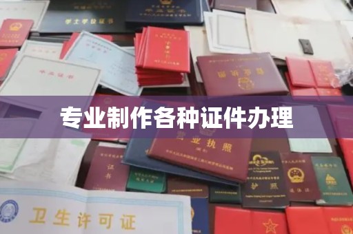 鸠江专业制作各种证件办理