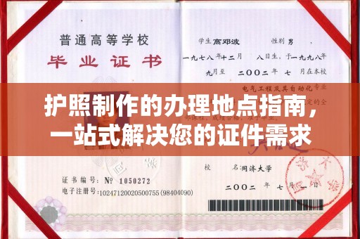 鸠江护照制作的办理地点指南，一站式解决您的证件需求