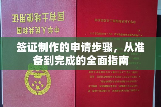 鸠江签证制作的申请步骤，从准备到完成的全面指南