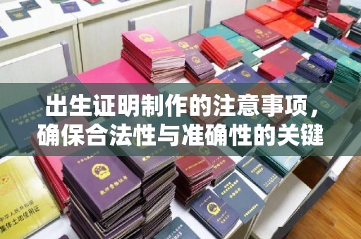 鸠江出生证明制作的注意事项，确保合法性与准确性的关键步骤